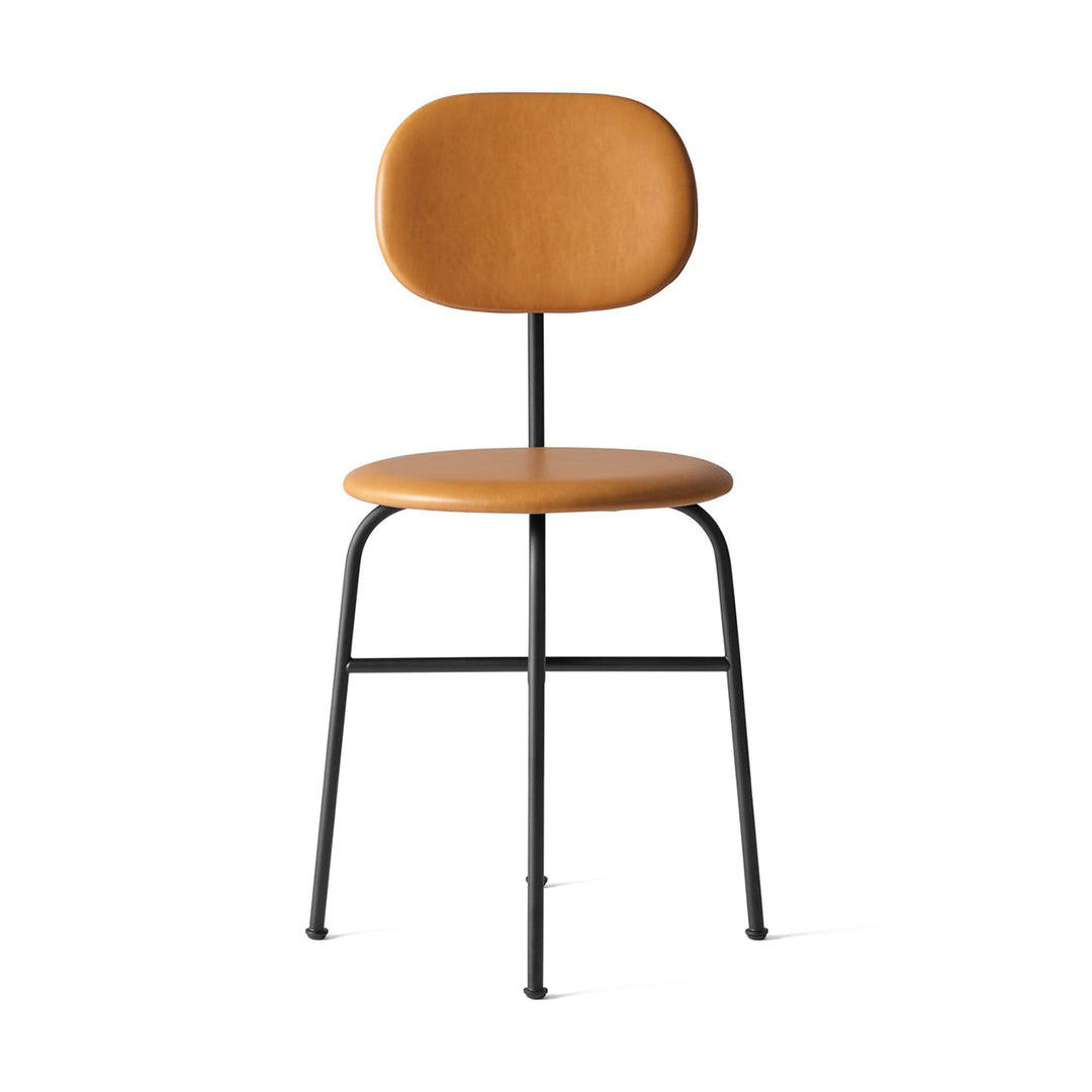 Afteroom Upholstered Dining Chair Plus Chairs Audo Copenhagen 0250 - Dakar Cognac Leather