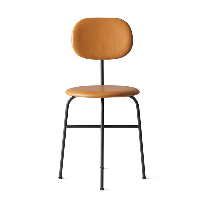 Afteroom Upholstered Dining Chair Plus Chairs Audo Copenhagen 0250 - Dakar Cognac Leather