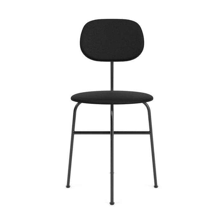 Afteroom Upholstered Dining Chair Plus Chairs Audo Copenhagen 1001 - Sierra Black Leather