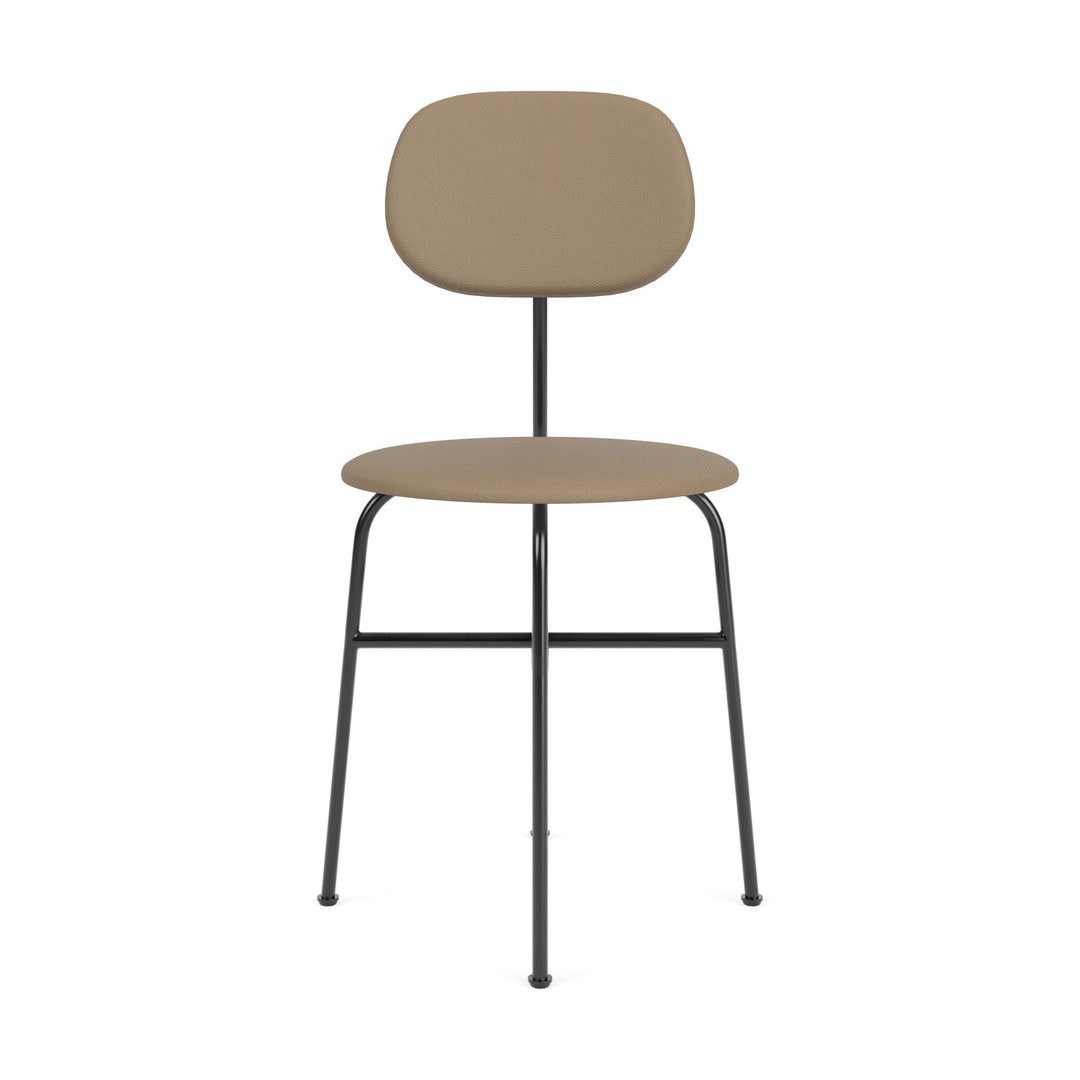 Afteroom Upholstered Dining Chair Plus Chairs Audo Copenhagen 1611 - Sierra Stone Leather