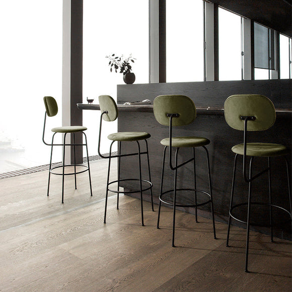 Afteroom Upholstered Stool Plus Table & Bar Stools Audo Copenhagen