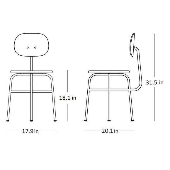 Afteroom Upholstered Dining Chair Plus Chairs Audo Copenhagen