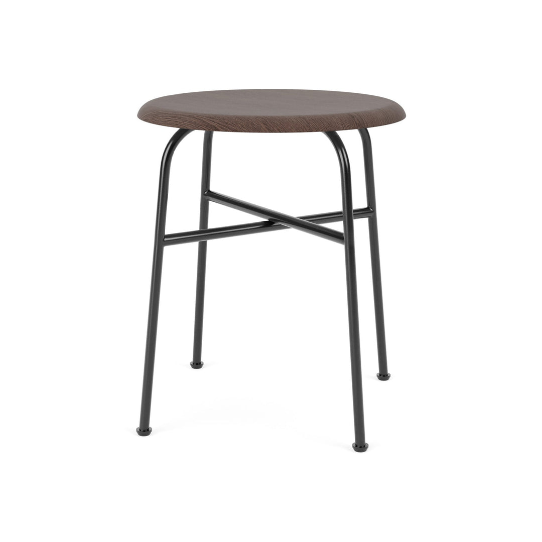 Afteroom Stool Table & Bar Stools Audo Copenhagen Dark Stained Oak Low: 18.5 in height