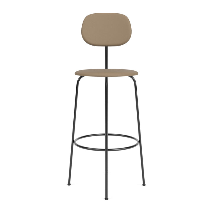 Afteroom Upholstered Stool Plus Table & Bar Stools Audo Copenhagen 1611 - Sierra Stone Leather Bar: 42.3 in height