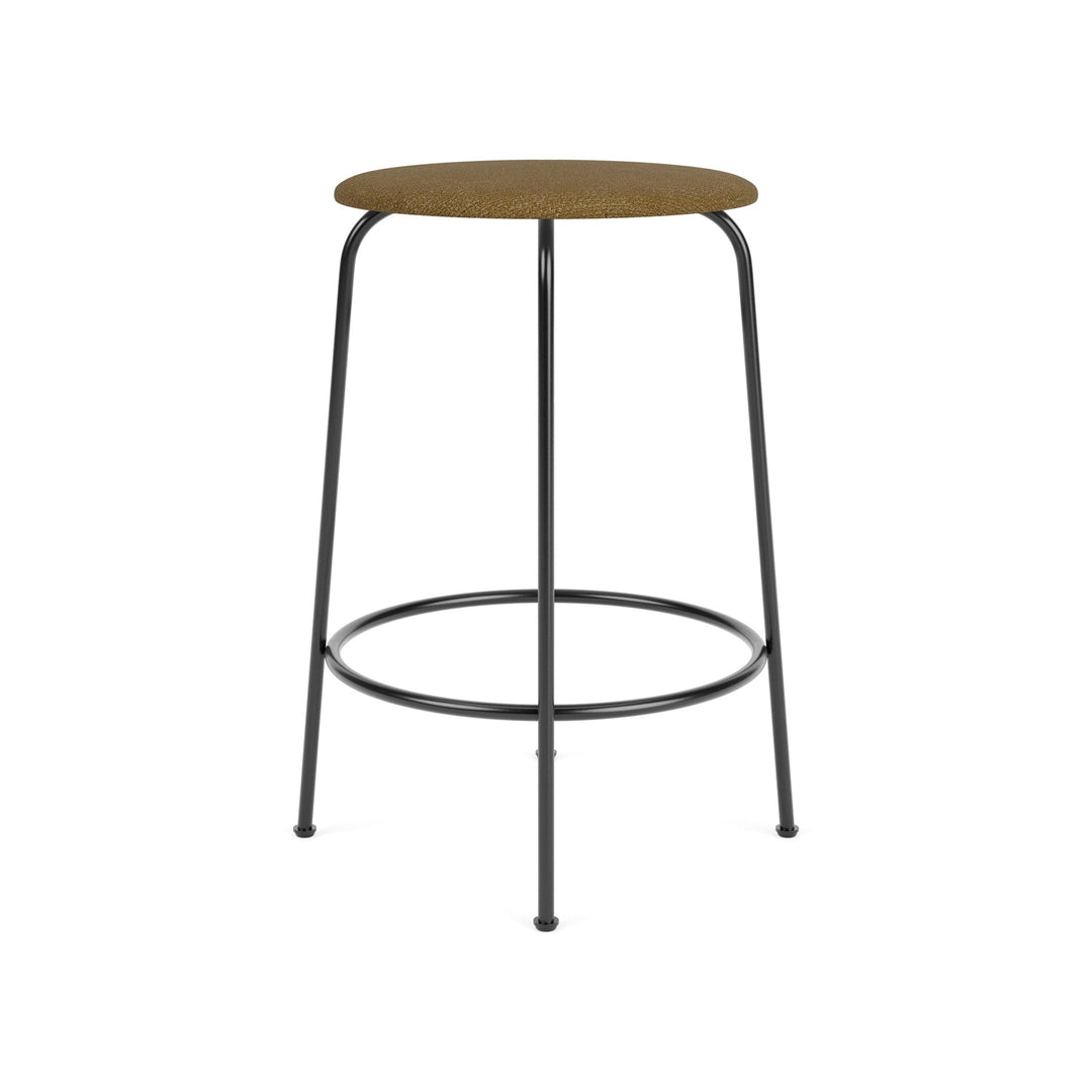 Afteroom Upholstered Stool Table & Bar Stools Audo Copenhagen 02 - Audo Boucle Beige Counter: 25.6 in height