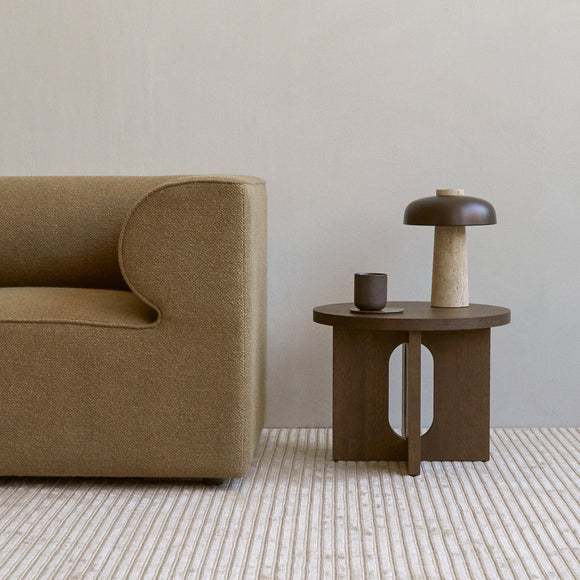 Androgyne Side Table with Wood Base Accent Tables Audo Copenhagen