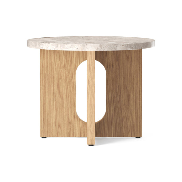 Androgyne Side Table with Wood Base Accent Tables Audo Copenhagen