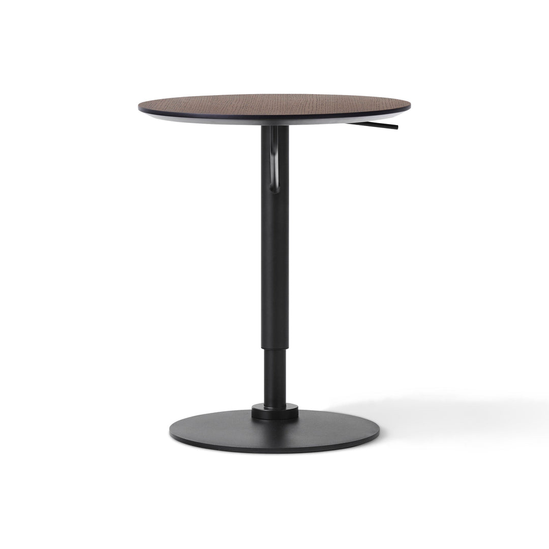 Branch Adjustable Side Table Accent Tables Audo Copenhagen Dark Stained Oak