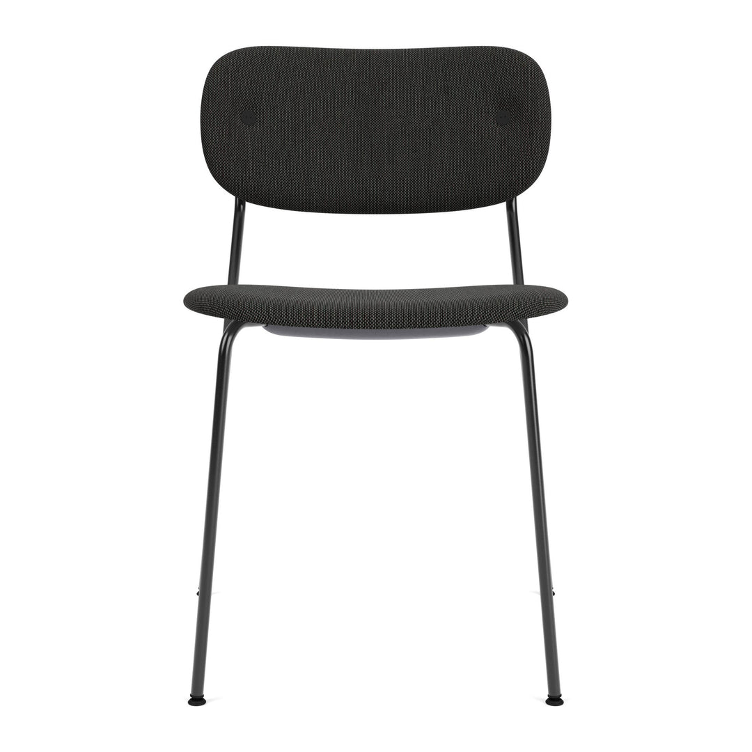 Co Fully Upholstered Chair Chairs Audo Copenhagen 0198 - Re-Wool Black / Black