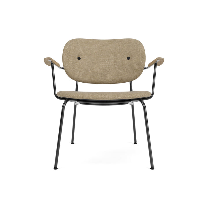 Co Fully Upholstered Lounge Chair Chairs Audo Copenhagen 02 - Audo Boucle / Natural Oak