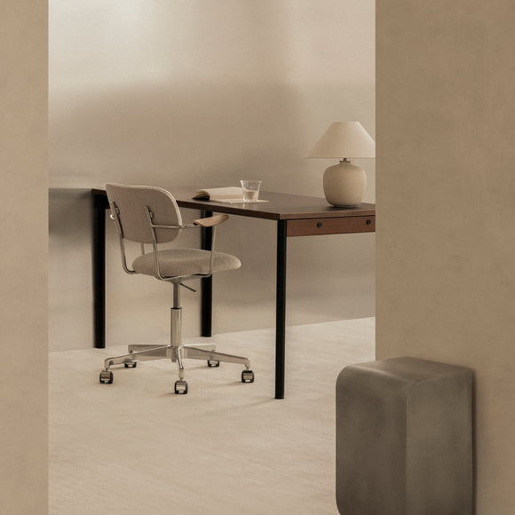 Co Fully Upholstered Task Chair with Armrest Chairs Audo Copenhagen