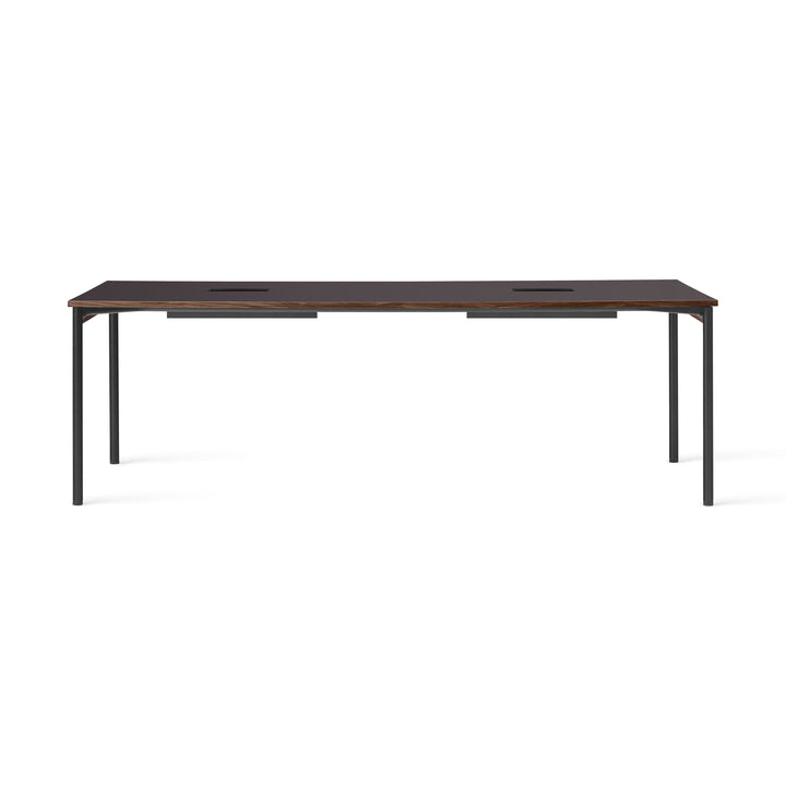 Co Management Table Desks Audo Copenhagen Laminate Terra / Black Large: 94.4 in width