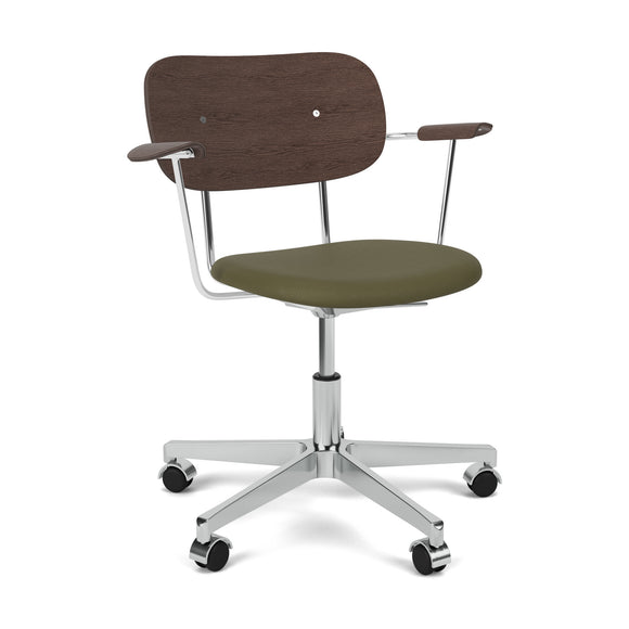 Co Seat Upholstered Task Chair with Armrest Chairs Audo Copenhagen