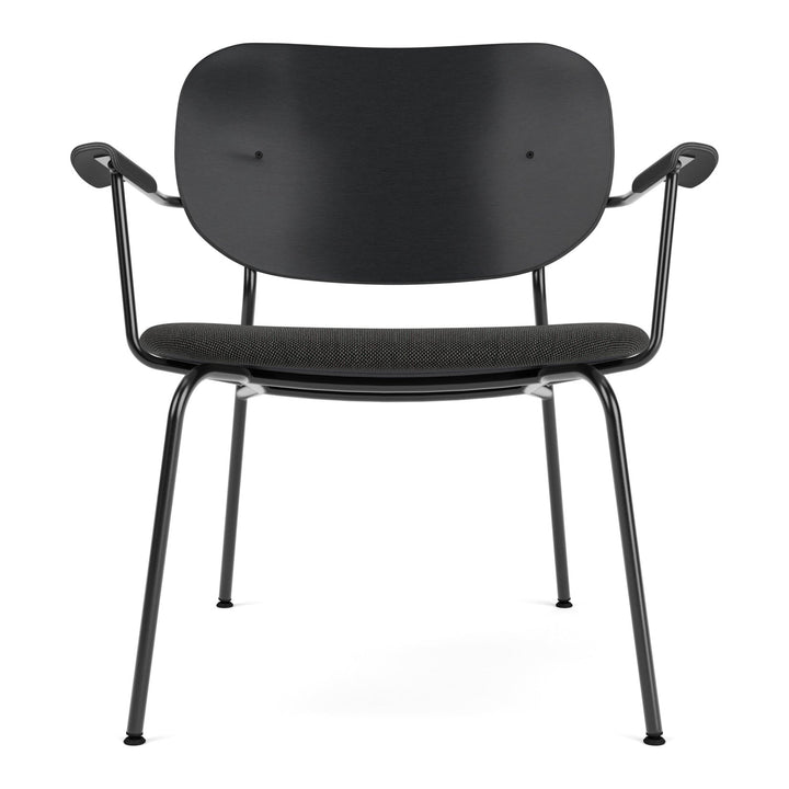 Co Upholstered Lounge Chair Chairs Audo Copenhagen Black Oak / 0198 - Re-Wool Black