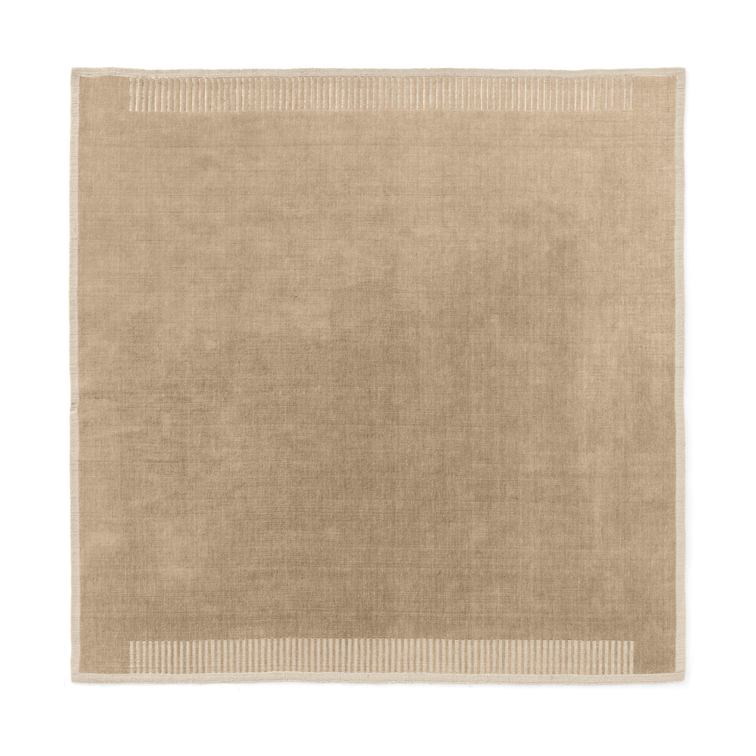 Duomo Square Rug Rugs Audo Copenhagen Limestone Beige