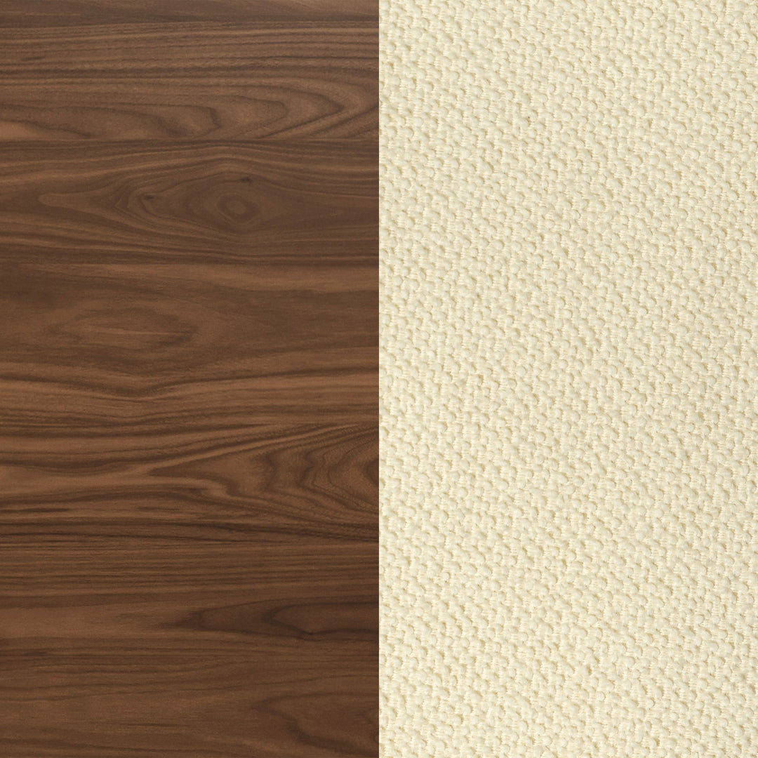 Elizabeth Ottoman Ottomans Audo Copenhagen Walnut / YC04064-01 - Logan Jasmine