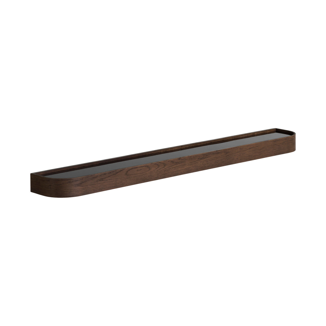 Epoch Shelf Bookcases & Standing Shelves Audo Copenhagen Dark Stained Oak / Black Large: 59 in width