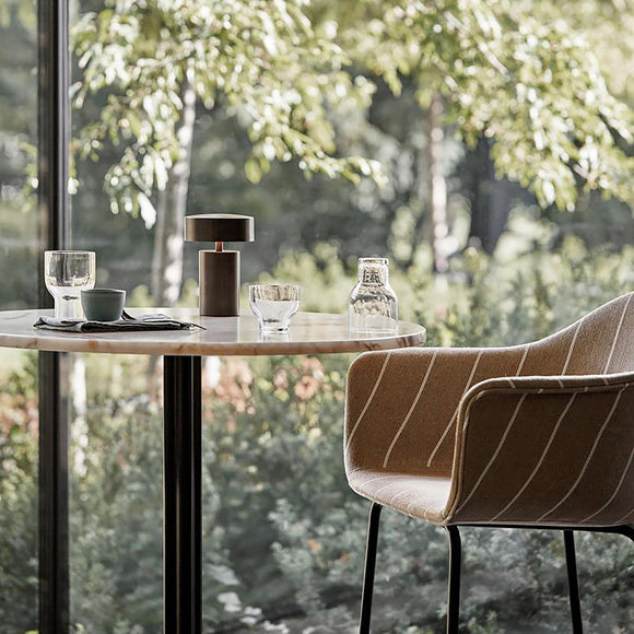 Harbour Round Column Table Tables Audo Copenhagen