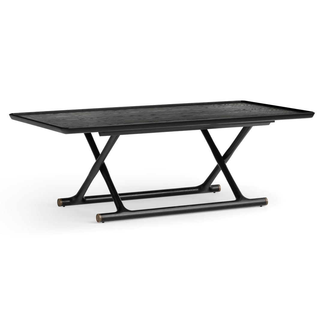 Jäger Lounge Table Tables Audo Copenhagen Black Stained Oak