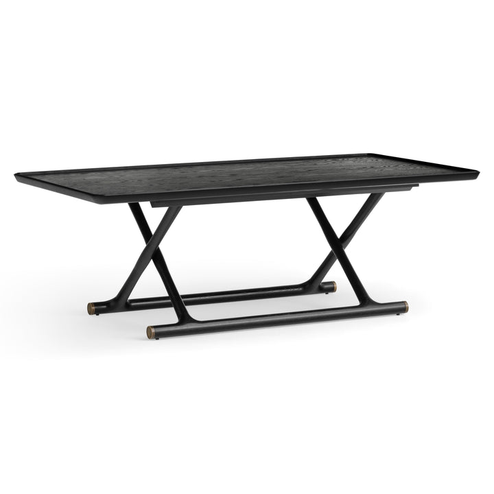Jäger Lounge Table Tables Audo Copenhagen Black Stained Oak