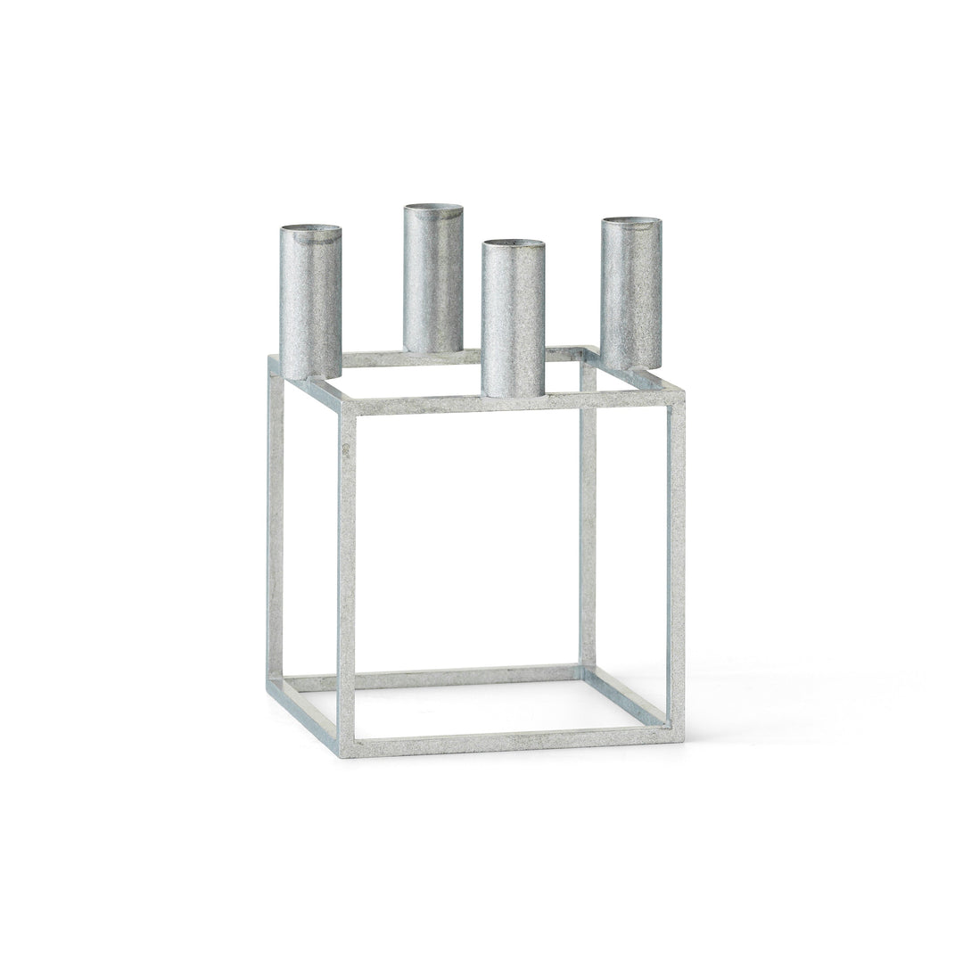 Kubus 4 Candleholder Candle Holders Audo Copenhagen Zinc Candleholder Only Candleholder Only