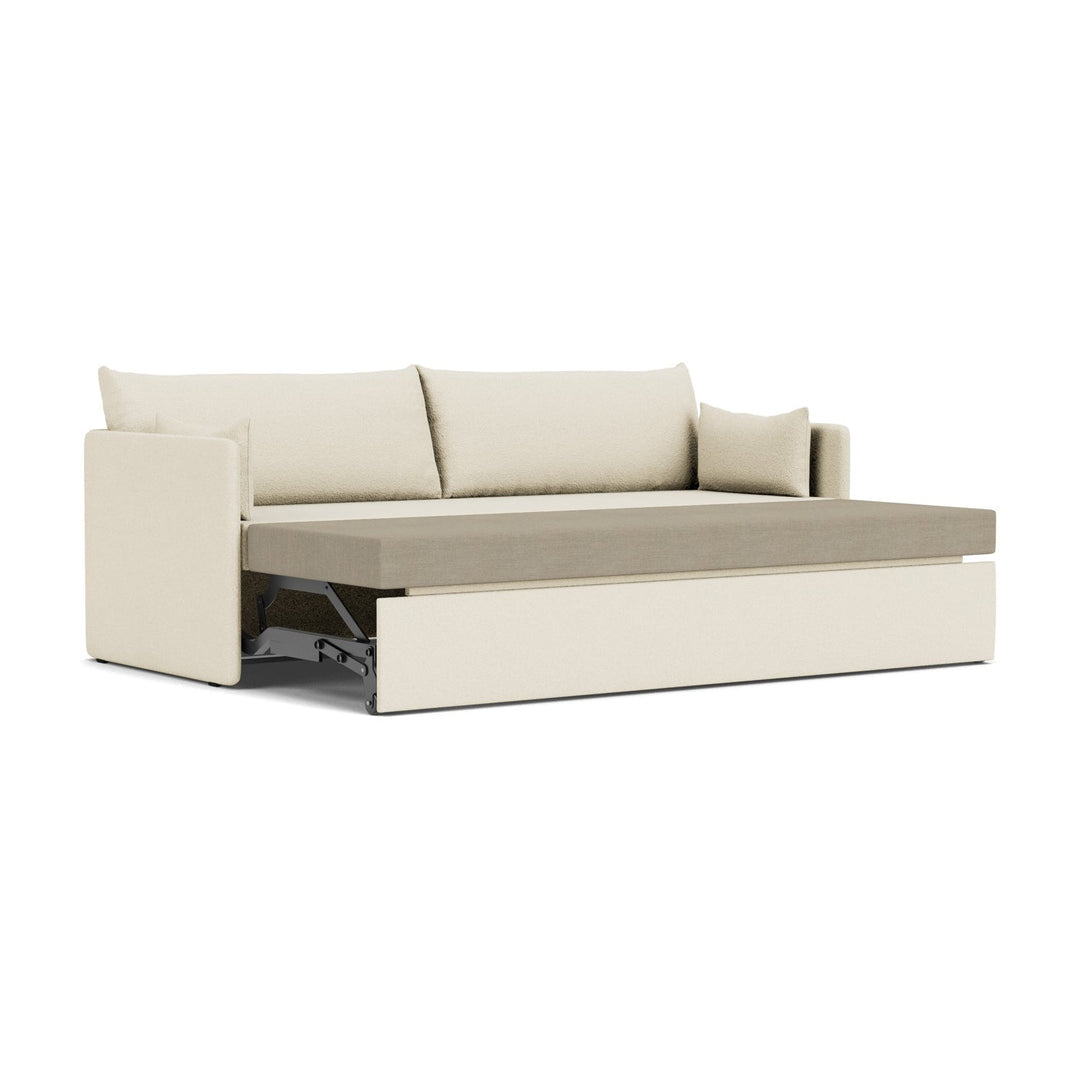 Offset 3-Seater Sofa Bed Sofas Audo Copenhagen 0200 - Baru White