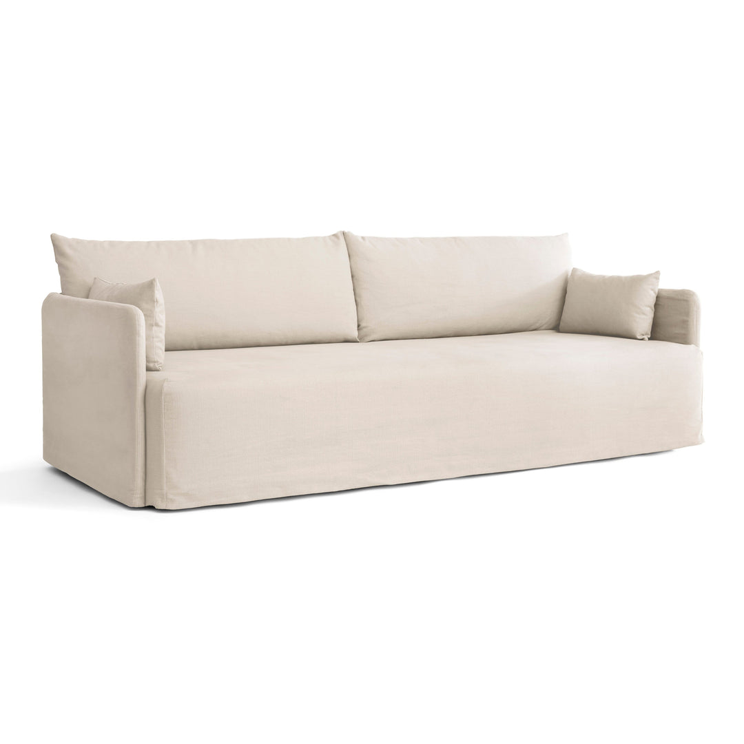 Offset 3-Seater Sofa with Loose Cover Sofas Audo Copenhagen YC04064-01 - Logan Jasmine