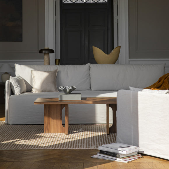 Offset 3-Seater Sofa with Loose Cover Sofas Audo Copenhagen