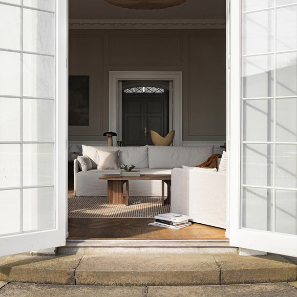 Offset 3-Seater Sofa with Loose Cover Sofas Audo Copenhagen