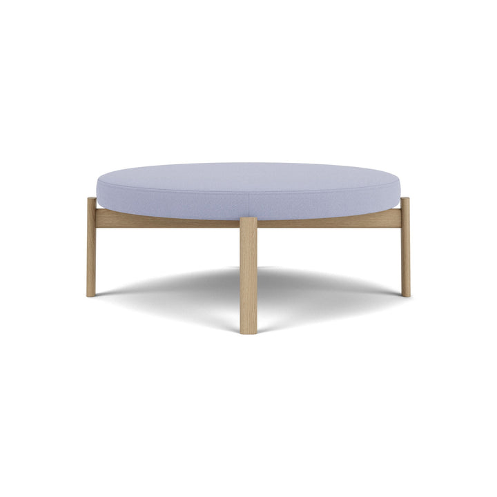 Passage Pouf Ottomans Audo Copenhagen 0723 - Vidar Purple / Natural Oak