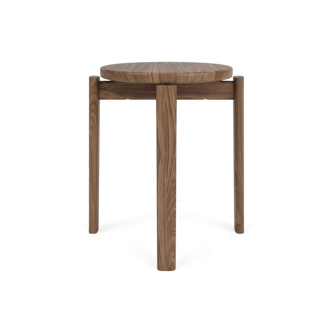Passage Stool Table & Bar Stools Audo Copenhagen Walnut / Low: 18.3 in height