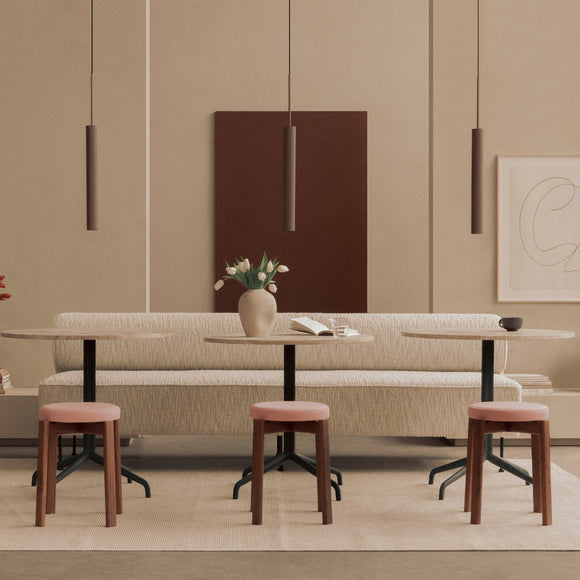 Passage Upholstered Stool Table & Bar Stools Audo Copenhagen