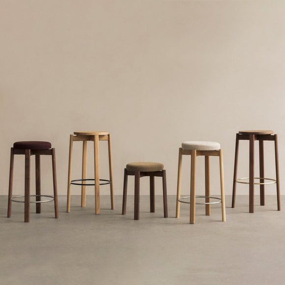 Passage Upholstered Stool Table & Bar Stools Audo Copenhagen