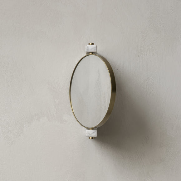 Pepe Marble Wall Mirror Mirrors Audo Copenhagen