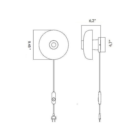 Reverse Wall Lamp Lighting Audo Copenhagen