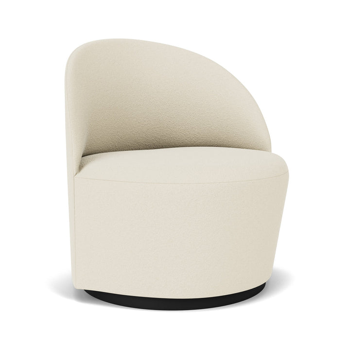 Tearoom Lounge Chair with Return Swivel Base Furniture Audo Copenhagen 0200 - Baru White