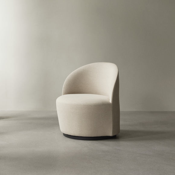 Tearoom Lounge Chair with Return Swivel Base Furniture Audo Copenhagen