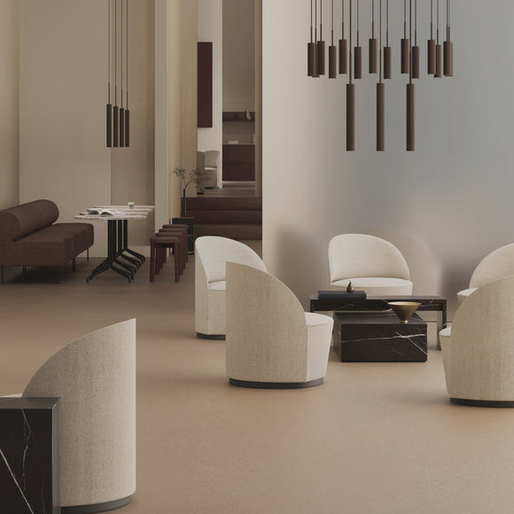 Tearoom Lounge Chair with Return Swivel Base Furniture Audo Copenhagen