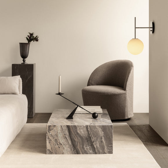 Tearoom Swivel Chair With Loose Cover Chairs Audo Copenhagen