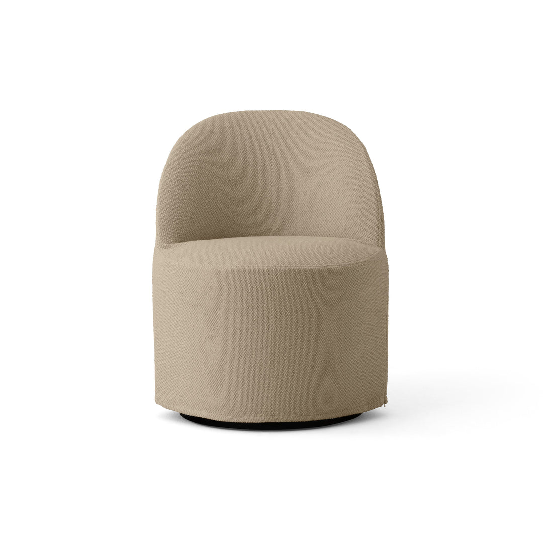 Tearoom Swivel Chair With Loose Cover Chairs Audo Copenhagen Sand Club Chair