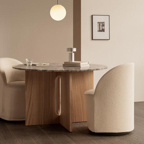 Tearoom Swivel Chair With Loose Cover Chairs Audo Copenhagen