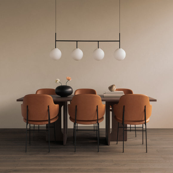 The Penguin Fully Upholstered Dining Chair Chairs Audo Copenhagen