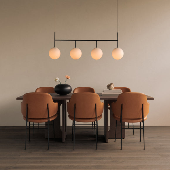 The Penguin Fully Upholstered Dining Chair Chairs Audo Copenhagen