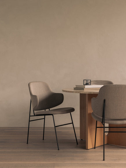 The Penguin Fully Upholstered Dining Chair Chairs Audo Copenhagen