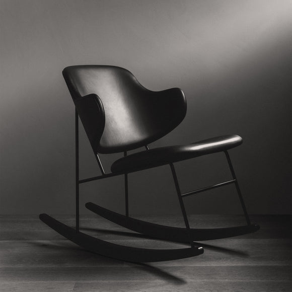 The Penguin Upholstered Rocking Chair Rocking Chairs Audo Copenhagen