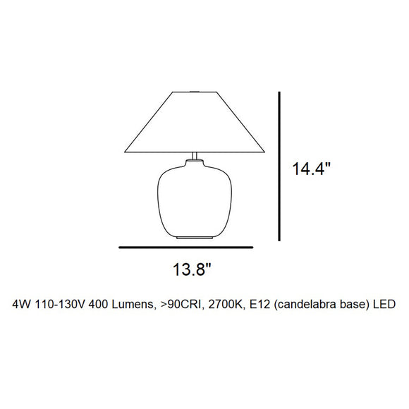 Torso LED Table Lamp Table Lamps Audo Copenhagen