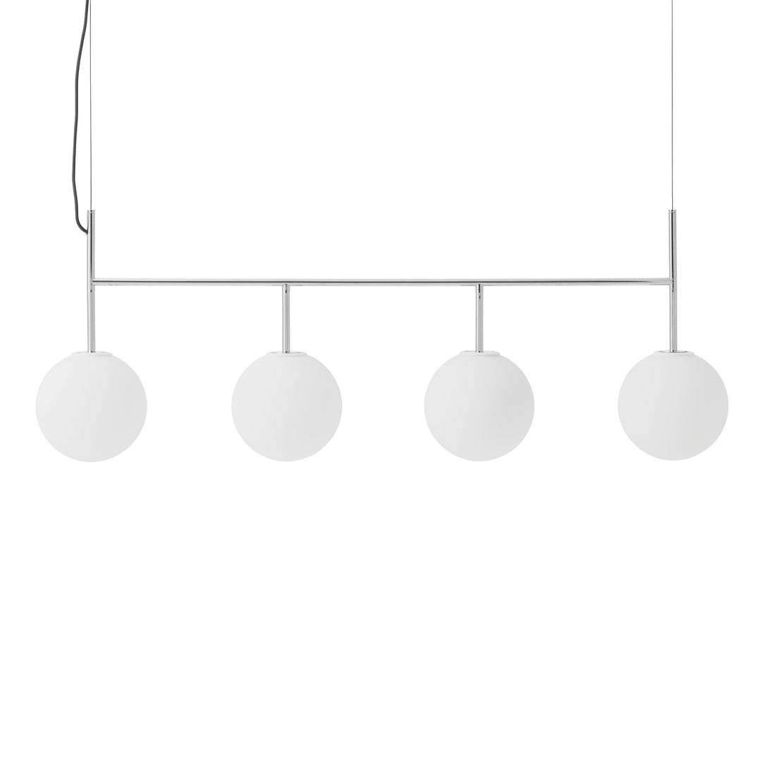 TR Bulb Linear LED Pendant Light Lighting Audo Copenhagen Polished Steel