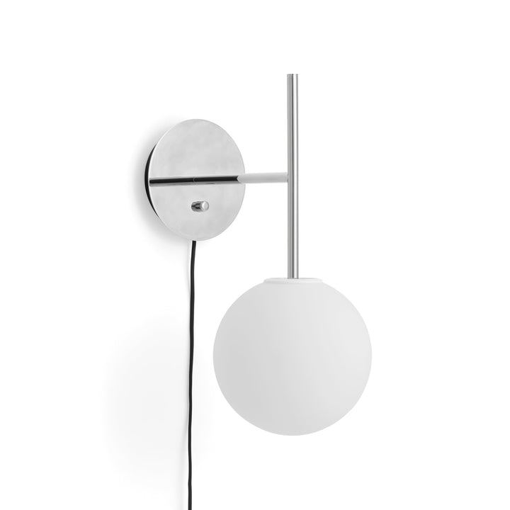 TR Bulb Suspended LED Wall Sconce Wall Light Fixtures Audo Copenhagen Polished Steel