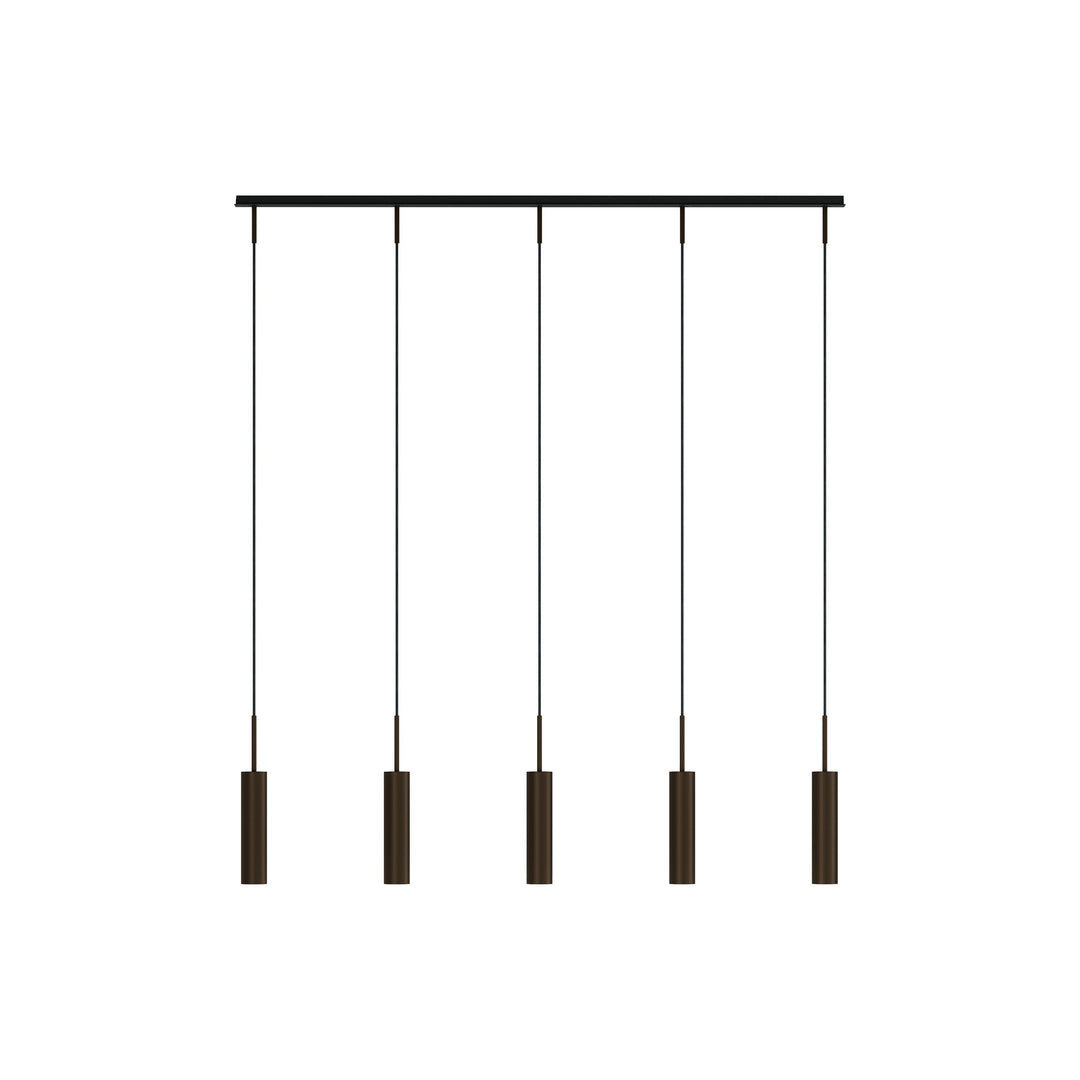 Tubulaire Rail Pendant Light Lighting Audo Copenhagen 5 Small Lights