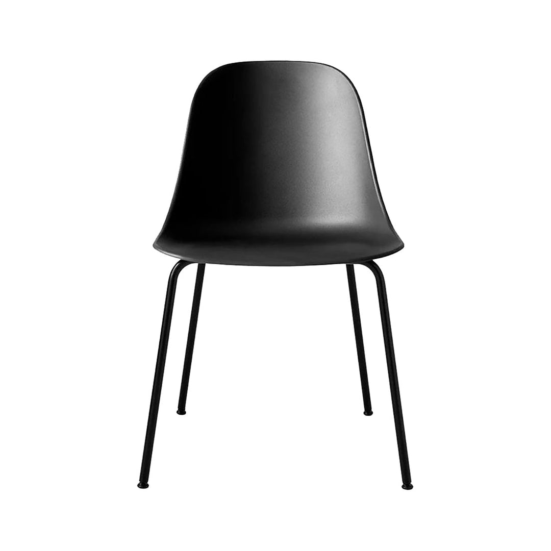 Harbour Side Chair Chairs Audo Copenhagen Black Steel Base / Black Steel